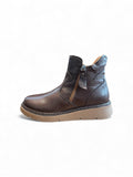 Begoria 'Balance' – Orthopedic Comfort Leather Boots Brown Begoria