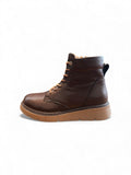 Begoria 'Vigo' – Lightweight Genuine Leather Walking Boots Brown Begoria