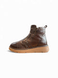 Begoria 'Rise' – Premium Soft Leather Comfort Boots Brown Begoria