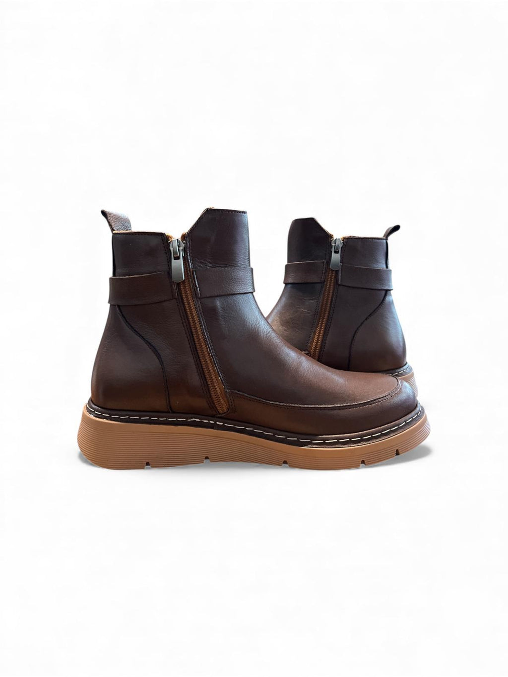Begoria 'Urban' – City Leather Boots with Buckle Begoria