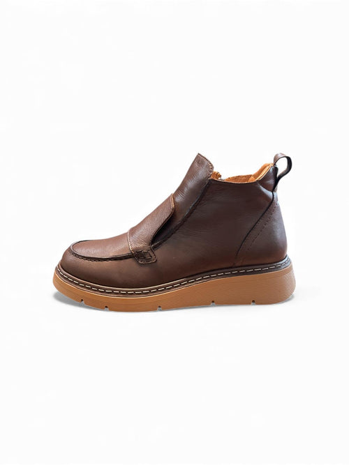 Begoria 'Amber' – Casual Premium Leather Boots Brown Begoria