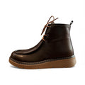 Begoria 'SoftStep' – High-Top Leather Moccasins Brown Begoria