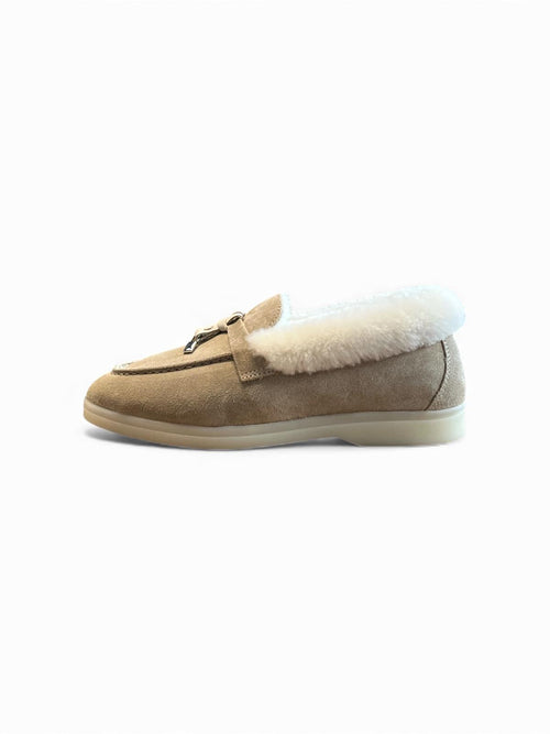 Begoria 'Aura' – Classic Premium Leather Loafers Beige Begoria