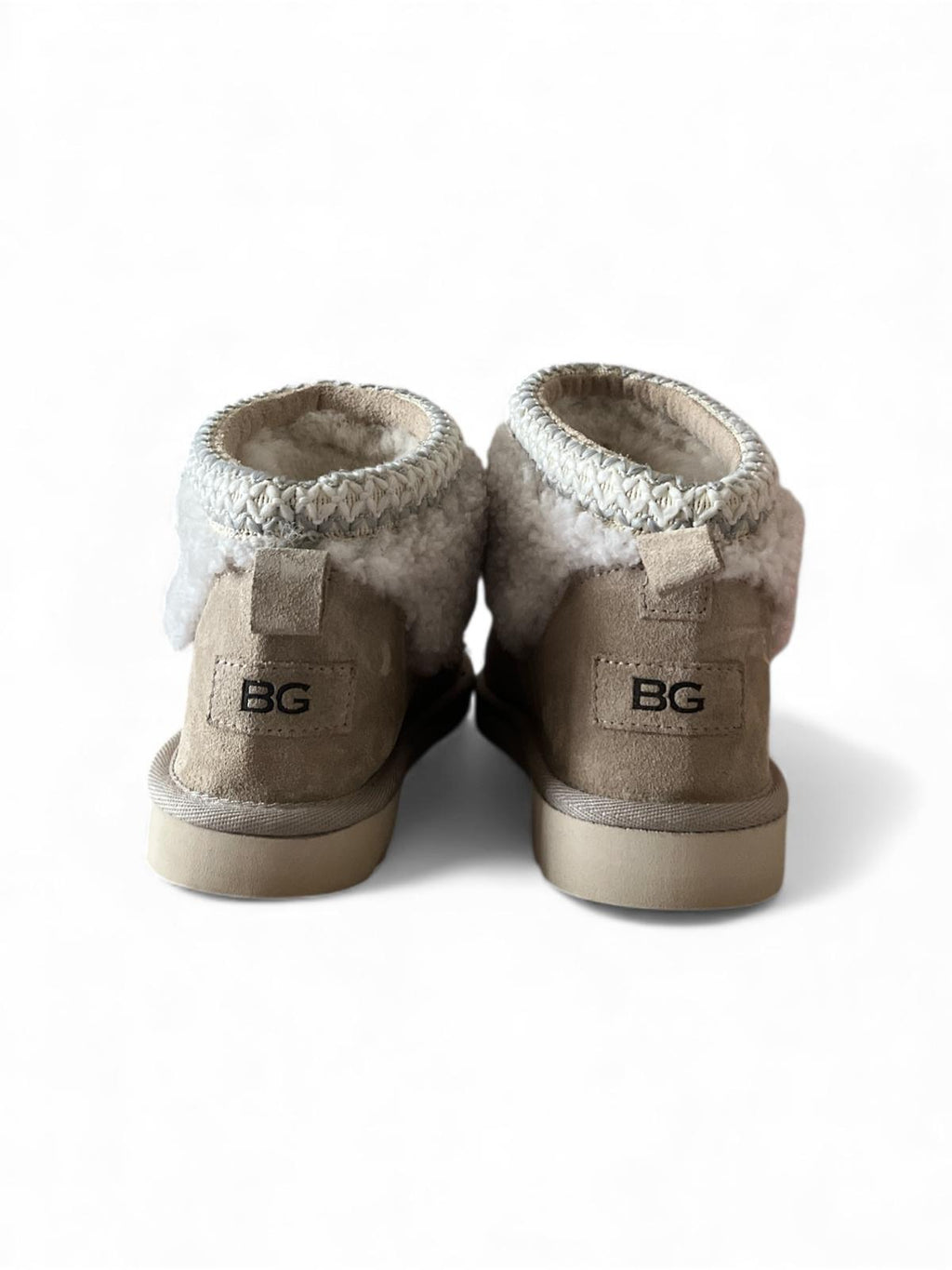 Begoria 'Sienna' – Suede Ankle Boots with Plush Collar Begoria