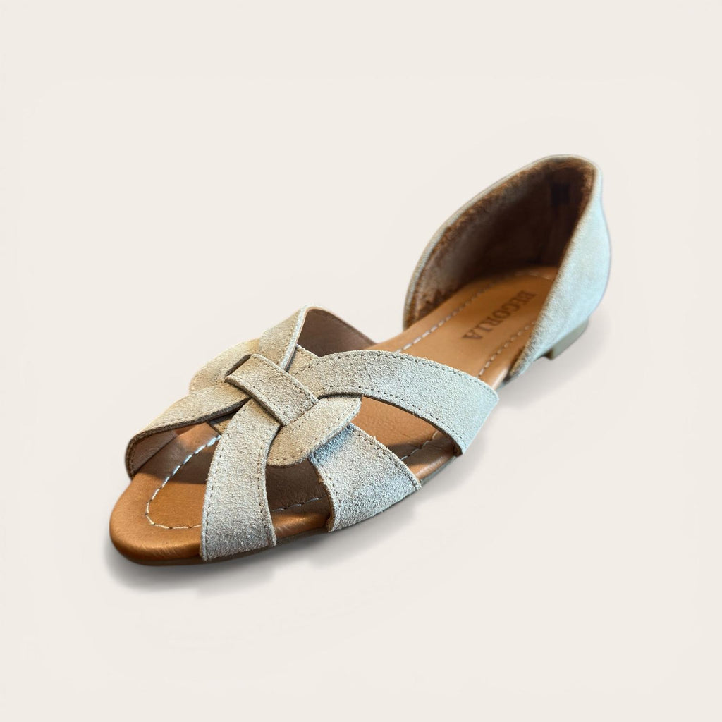 Begoria Charm - Elegant Suede Bow Comfort Women's Loafers