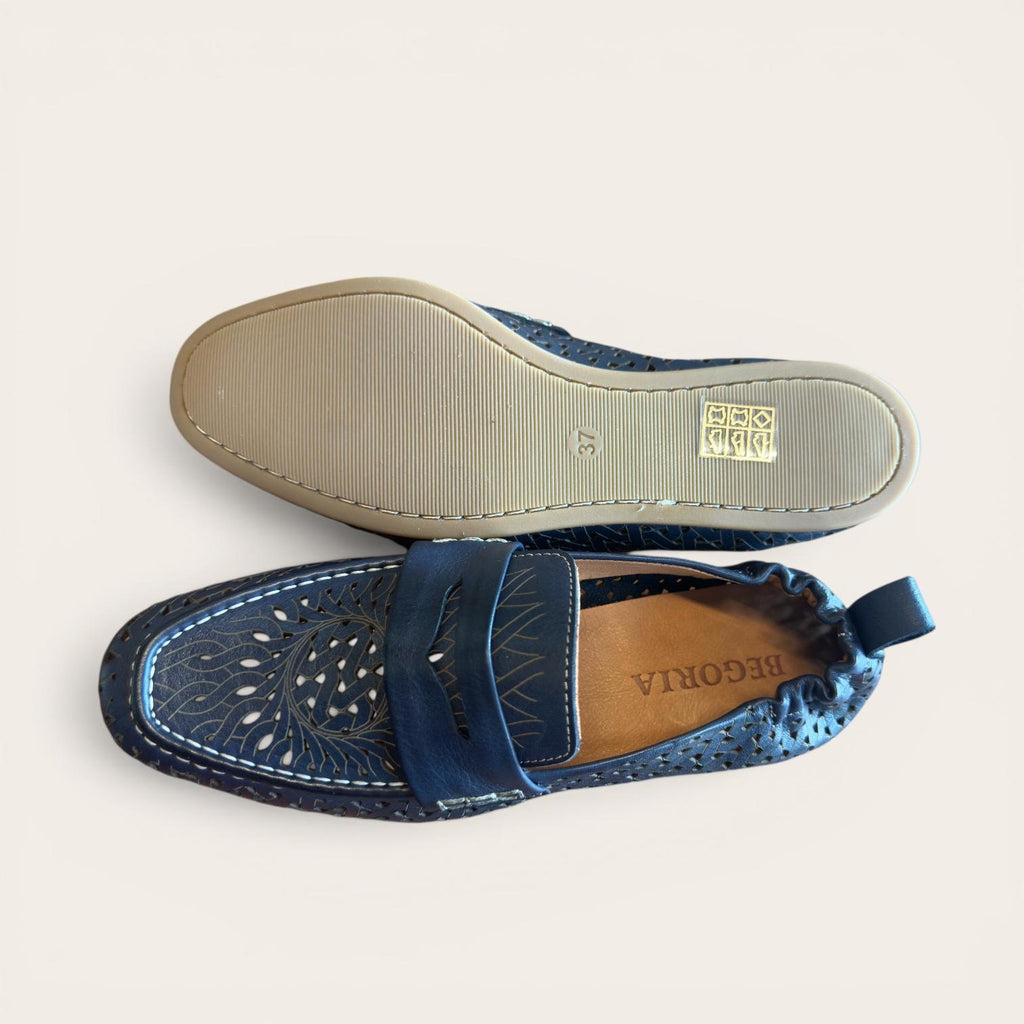 Begoria Mirella - Lightweight Summer Leather Slip-On with Comfort Fit
