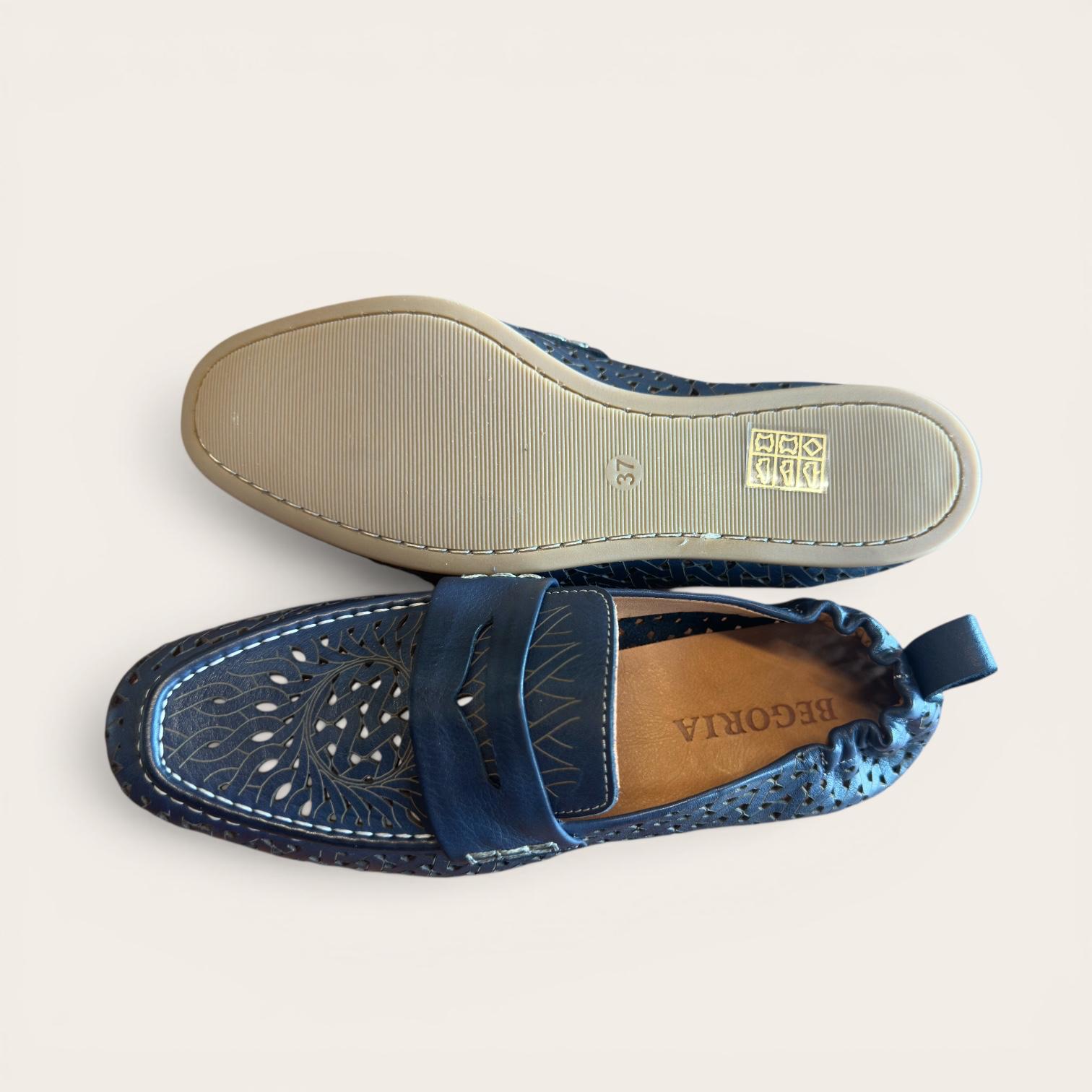 Begoria Mirella - Lightweight Summer Leather Slip-On with Comfort Fit