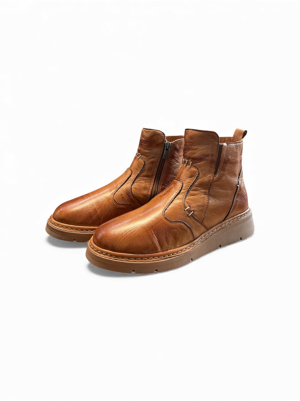 Begoria 'Rise' – Premium Soft Leather Comfort Boots Begoria