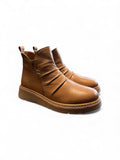 Begoria 'Essential' Premium Leather Chelsea Boots Camel Begoria