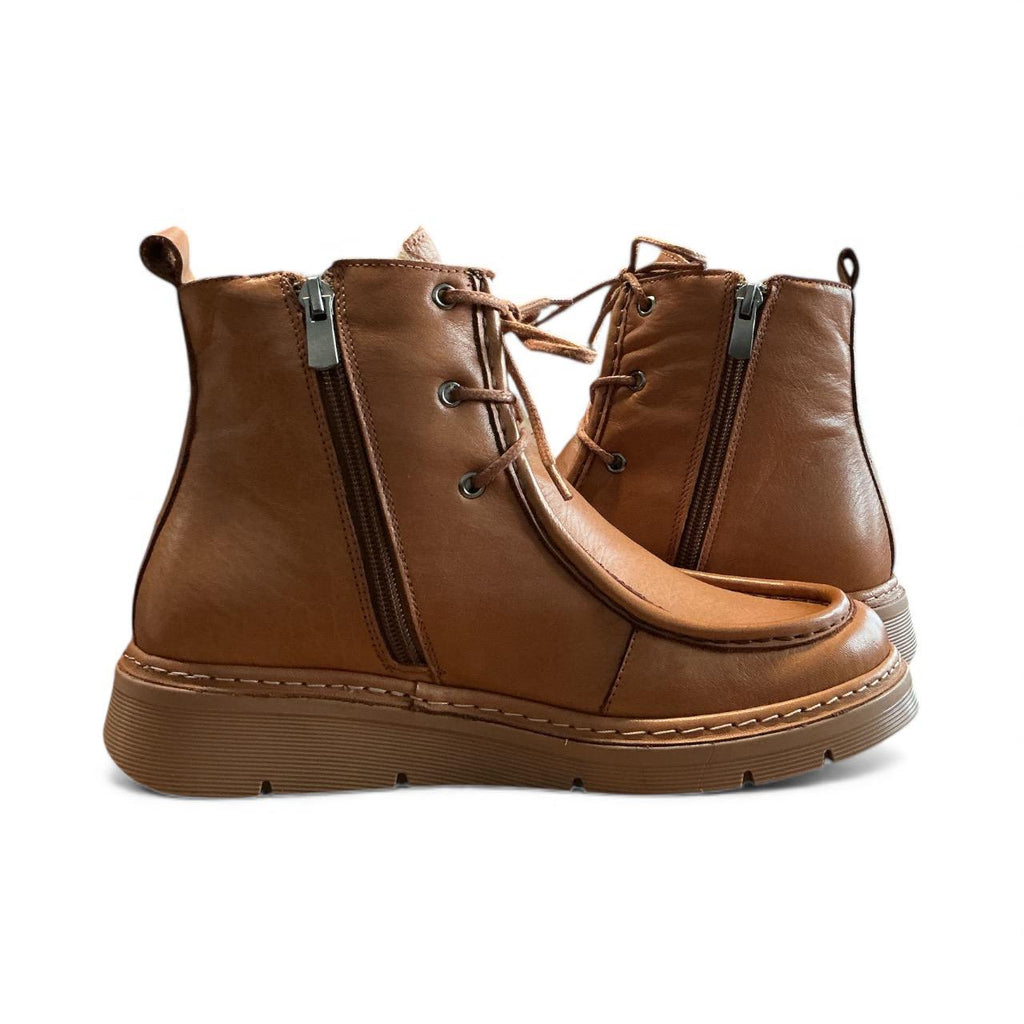 Begoria 'SoftStep' – High-Top Leather Moccasins Begoria