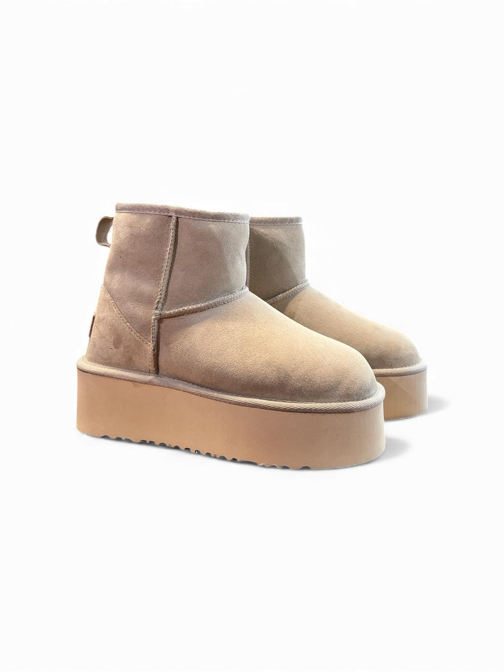 Begoria 'Stellar' – Tall Suede Platform Boots Begoria