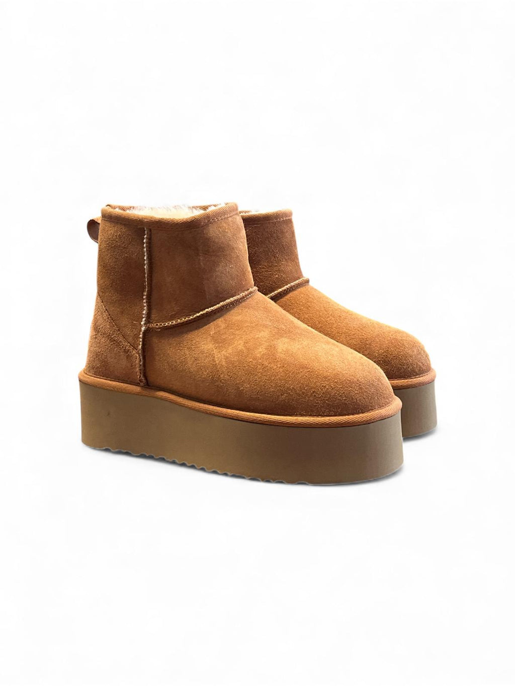 Begoria 'Stellar' – Tall Suede Platform Boots Begoria