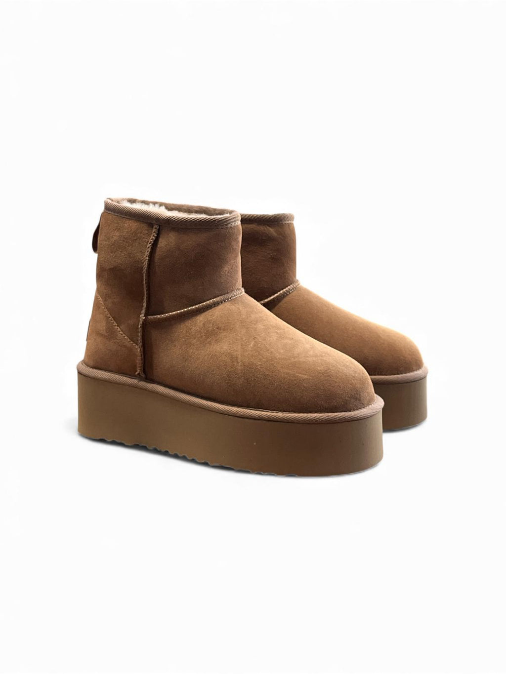 Begoria 'Stellar' – Tall Suede Platform Boots Begoria