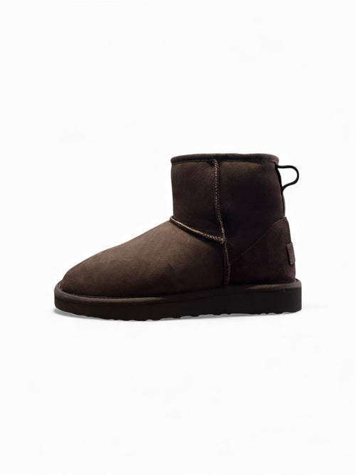 Begoria 'Cloud' – Suede Boots with Shearling Lining Brown Begoria