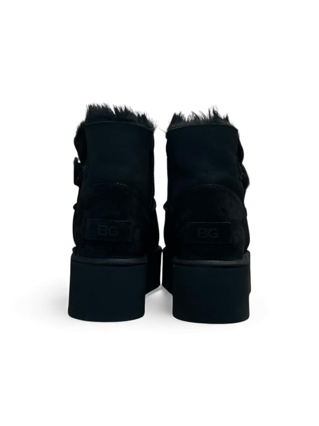 Begoria 'Sky' – Suede Platform Boots with Shearling Begoria