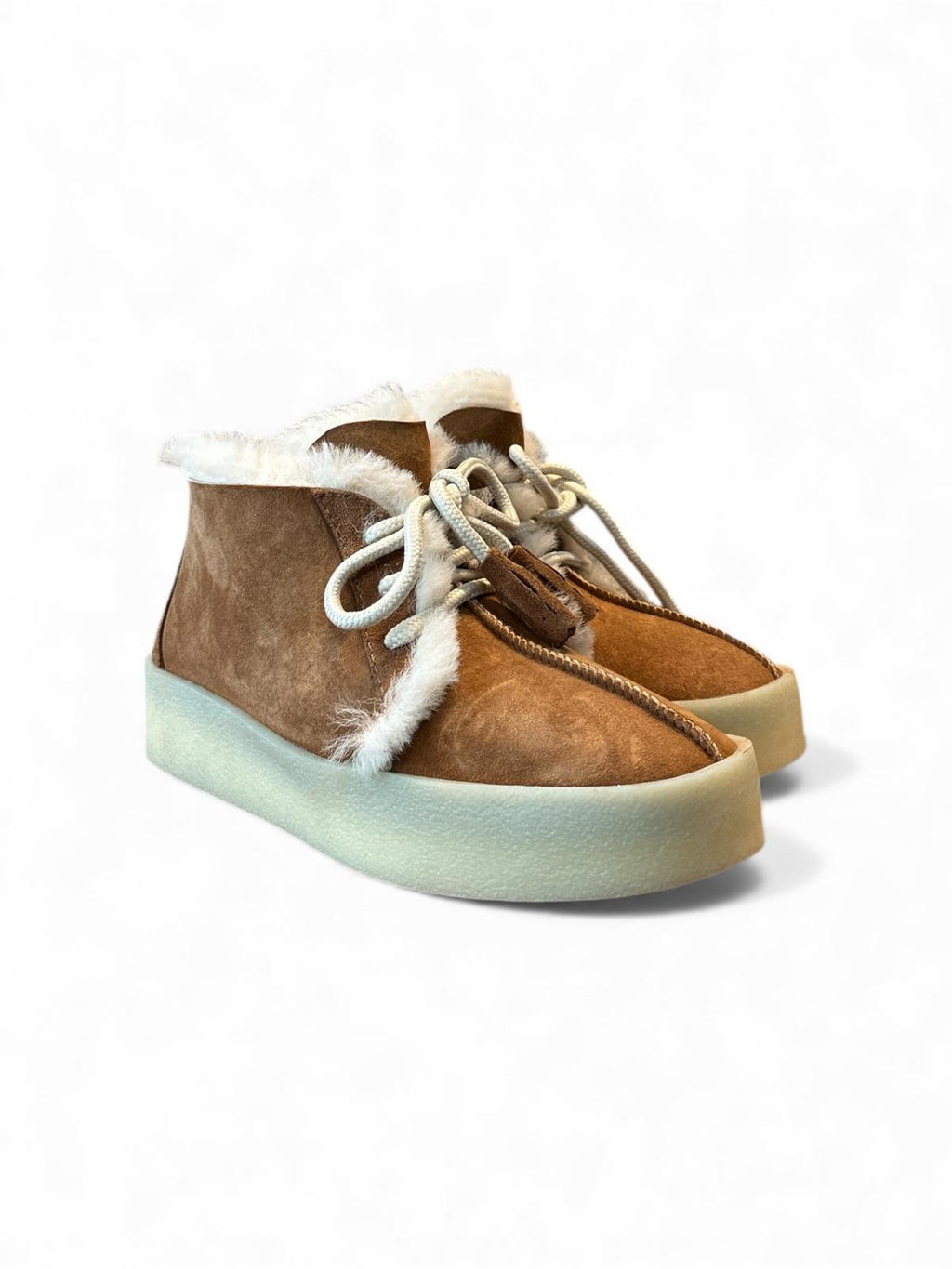 Begoria 'Nordic' – Shearling Lace-Up Boots with Lightweight Sole Begoria