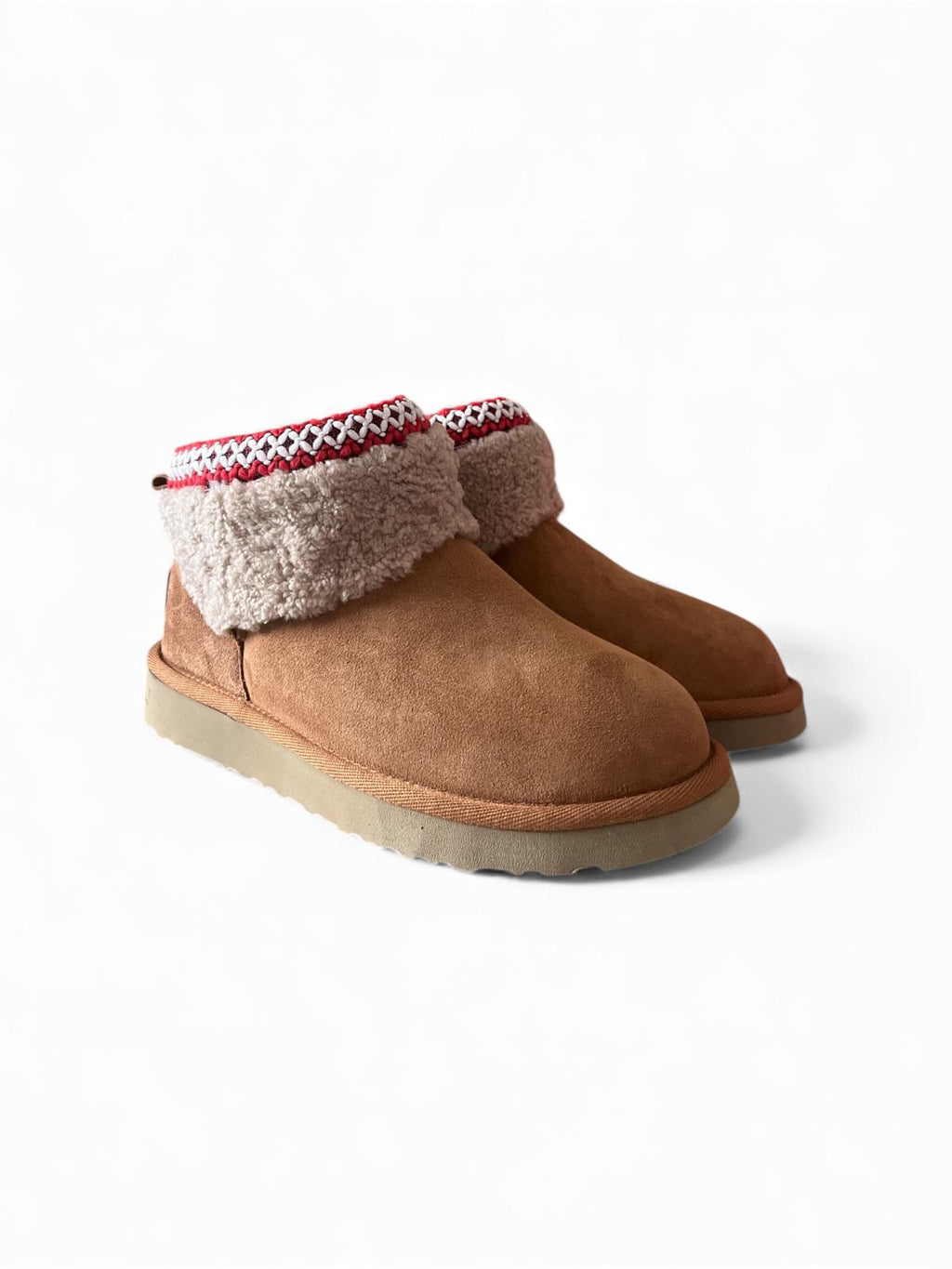 Begoria 'Sienna' – Suede Ankle Boots with Plush Collar Begoria
