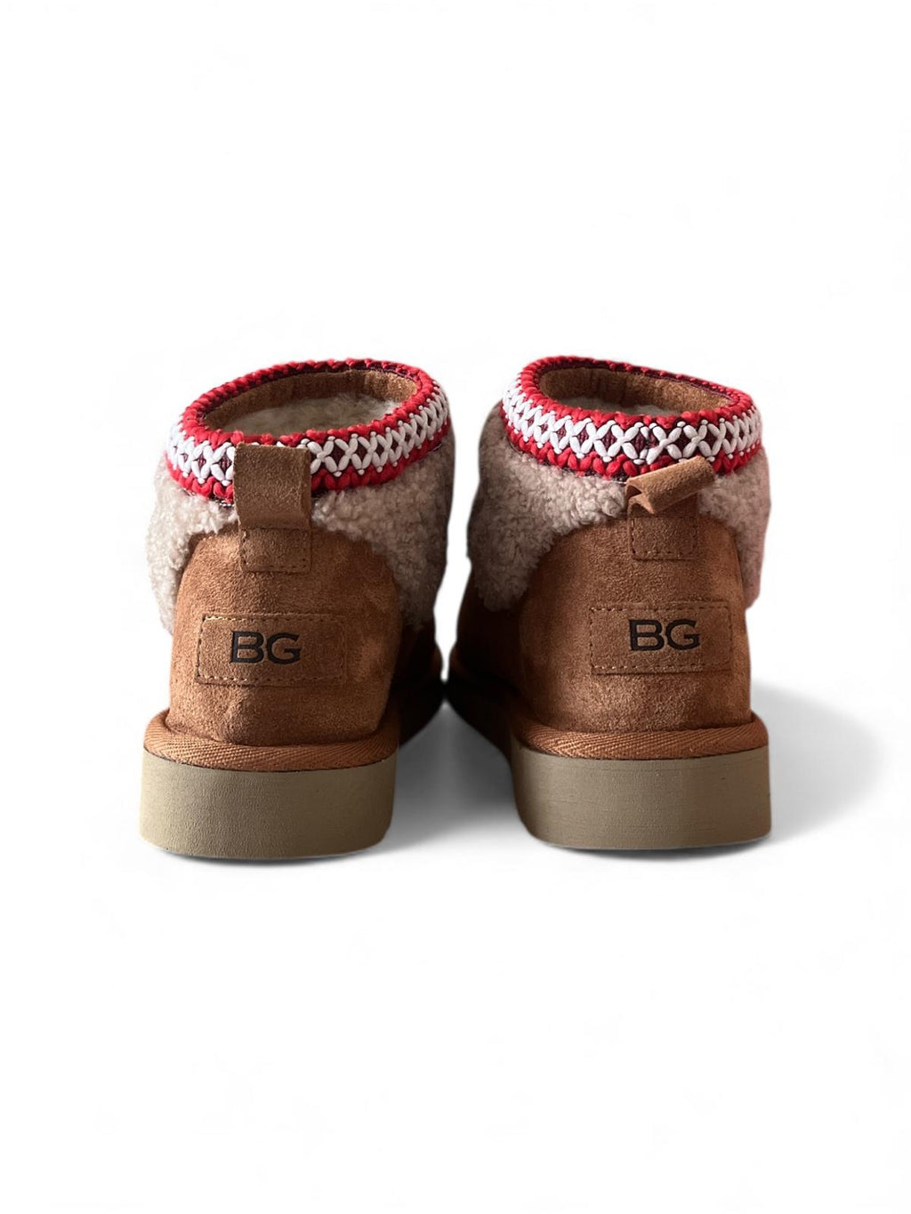 Begoria 'Sienna' – Suede Ankle Boots with Plush Collar Begoria