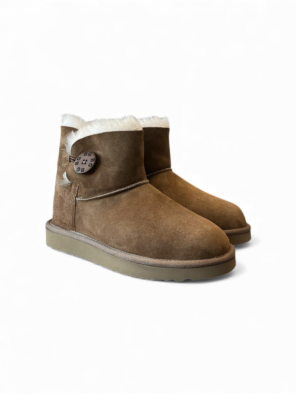 Begoria 'Lulu' – Short Suede Boots with Plush Lining Begoria