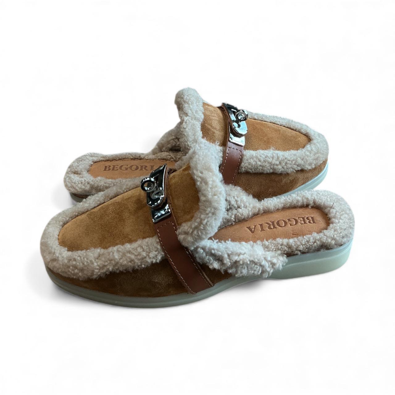 Begoria 'SoftStep' – Warm Mules with Fleece Lining Begoria