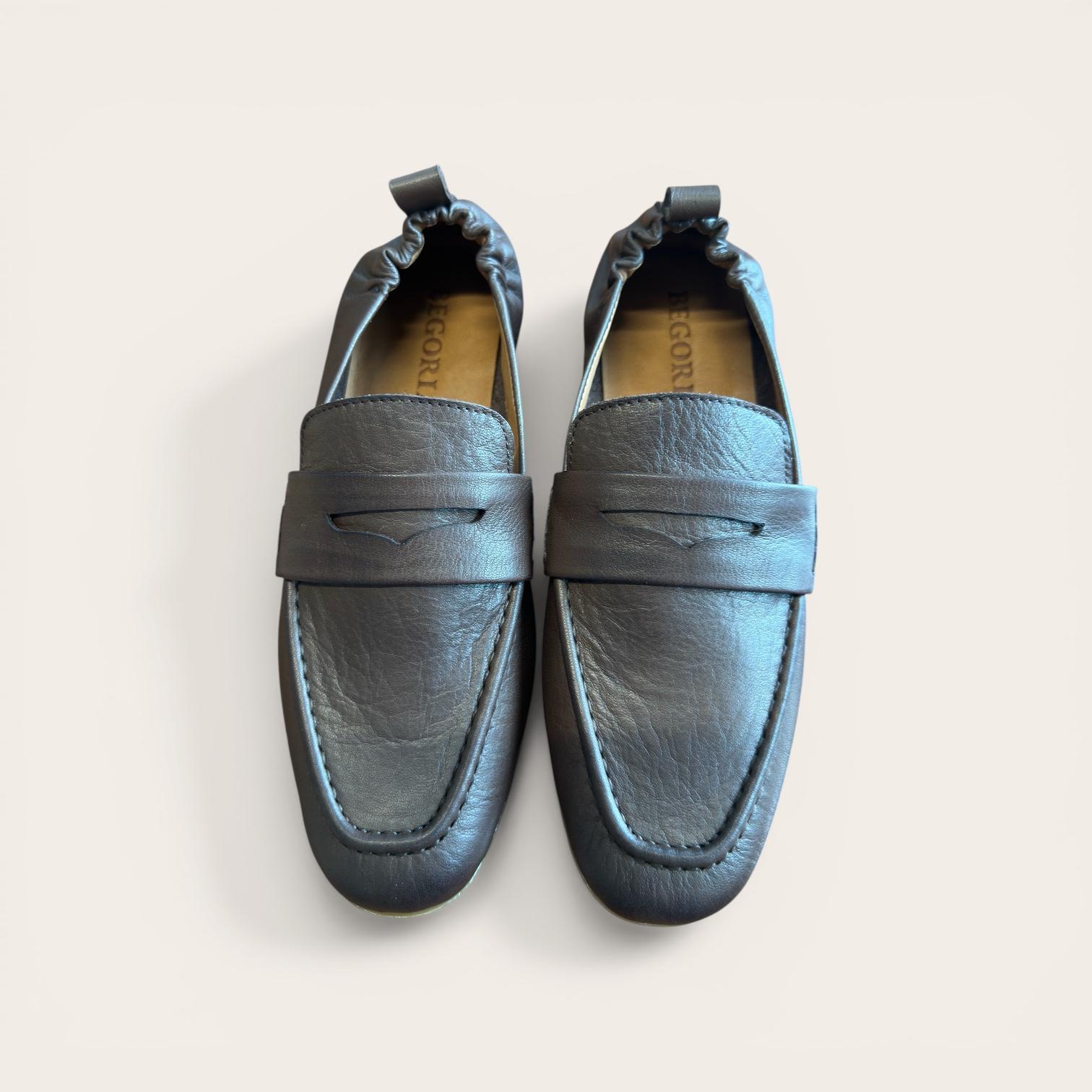 Begoria Regent Leather Loafers – Rust Brown