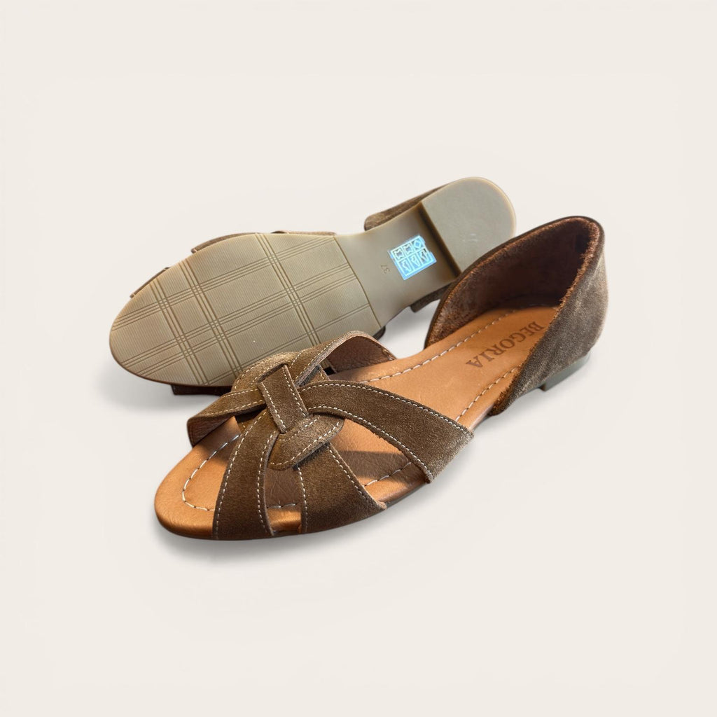 Begoria Charm - Elegant Suede Bow Comfort Women's Loafers