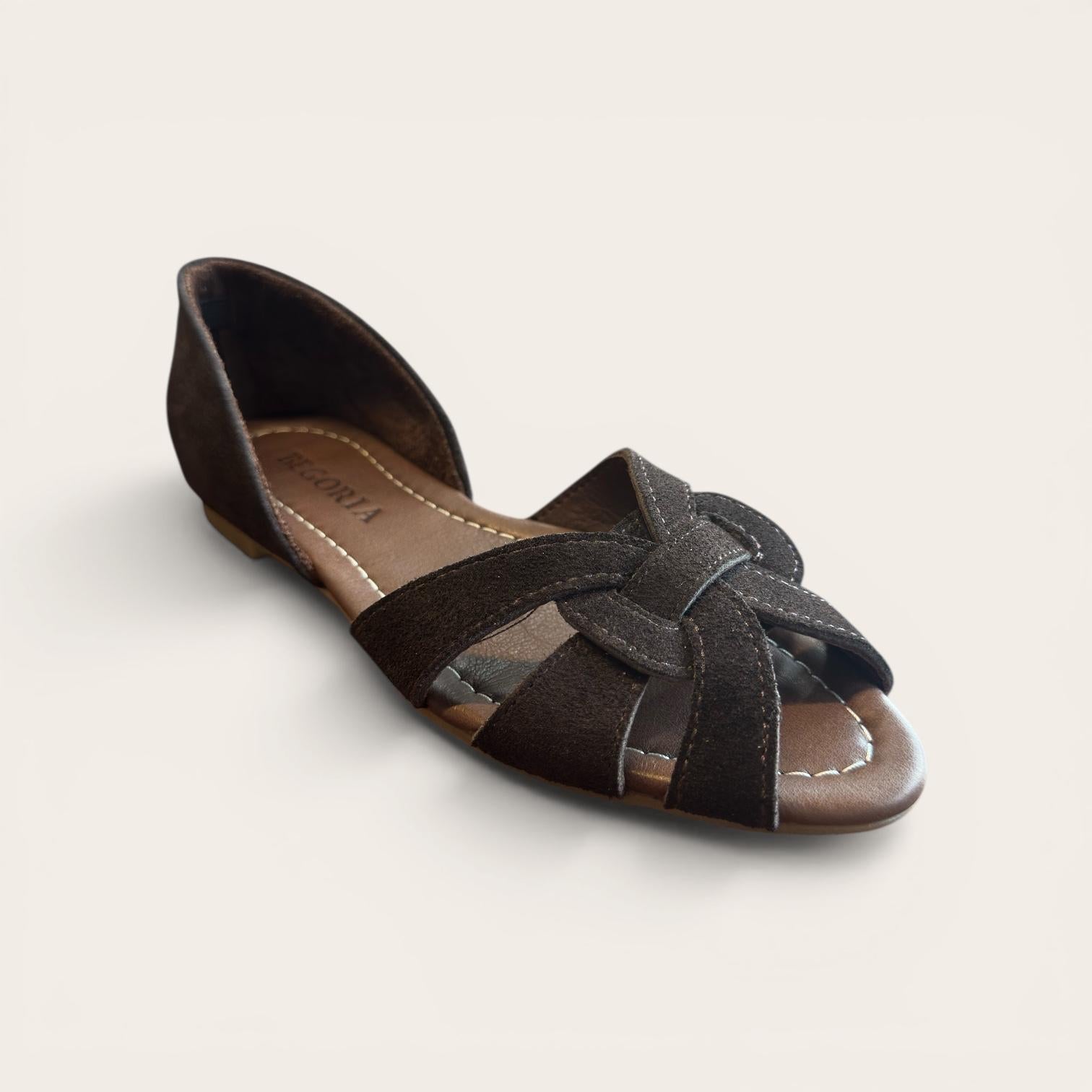 Begoria Charm - Elegant Suede Bow Comfort Women's Loafers
