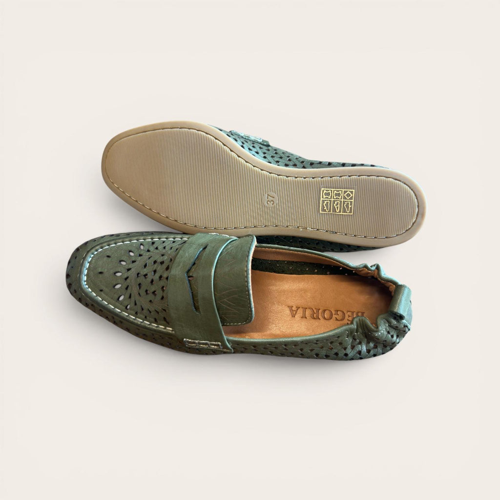 Begoria Mirella - Lightweight Summer Leather Slip-On with Comfort Fit