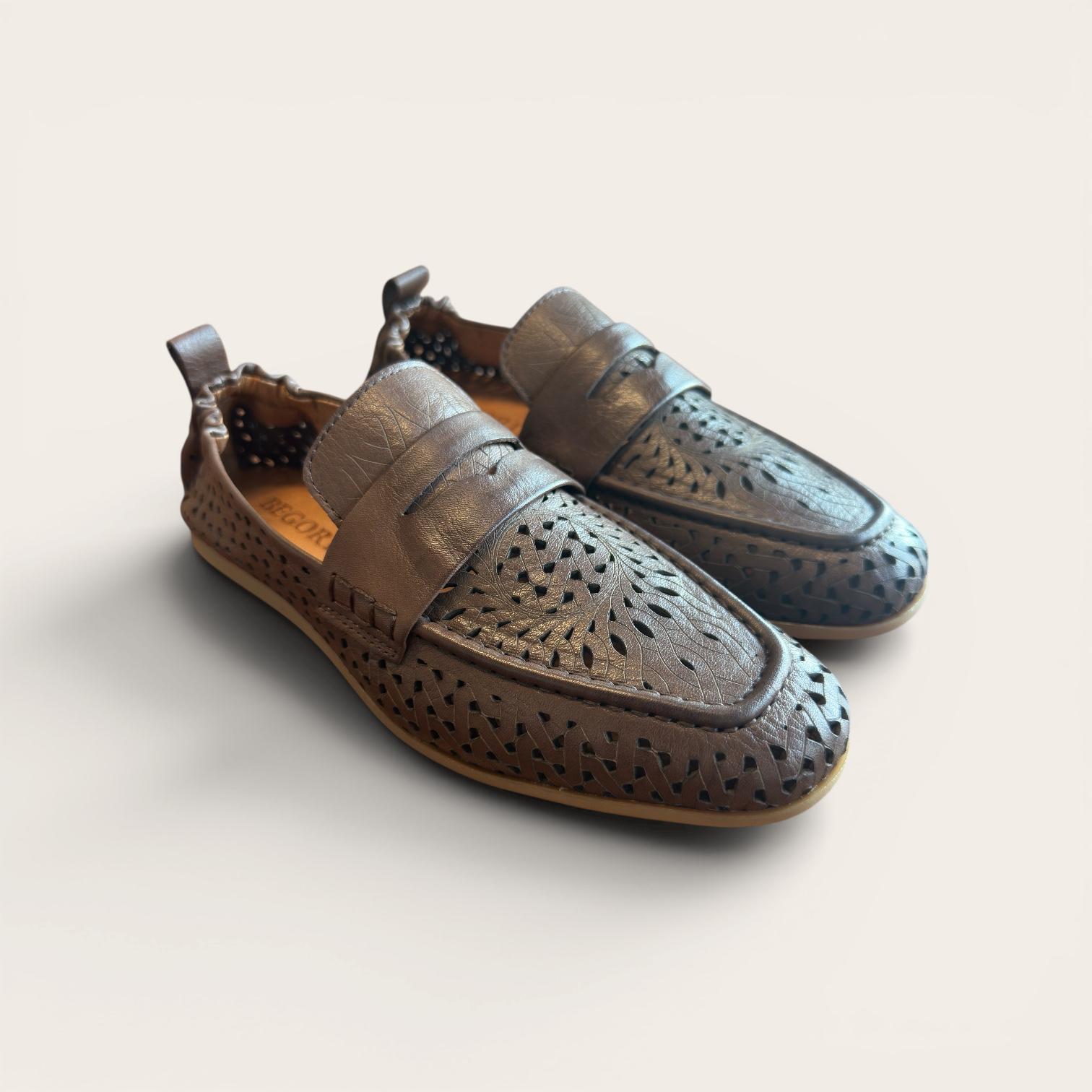 Begoria Mirella - Lightweight Summer Leather Slip-On with Comfort Fit