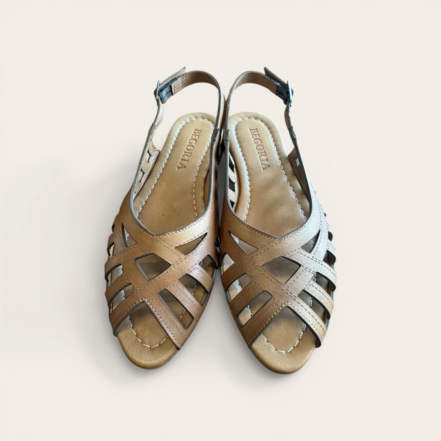 Begoria Marcella - Premium Leather Slingback Sandal
